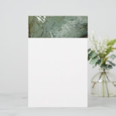 Wasserbedecktes Foto Briefpapier (Stehend Vorderseite)