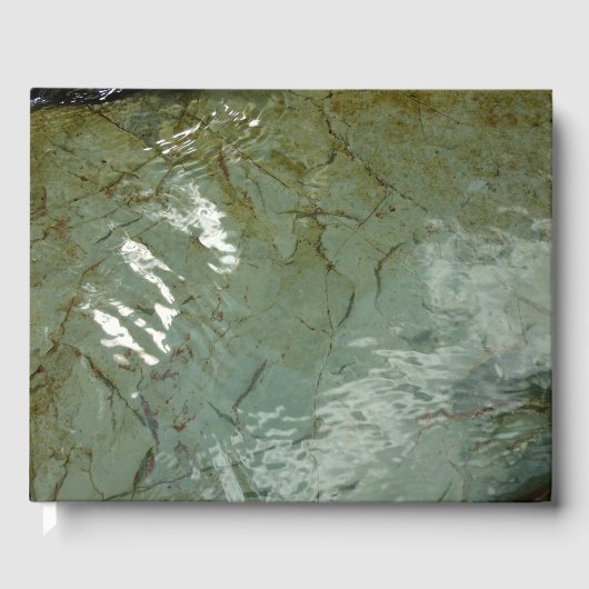 Wasserbedecktes Foto Gästebuch (Vorderseite)