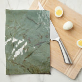 Wasserbedecktes Foto Geschirrtuch (Viertel Falte)