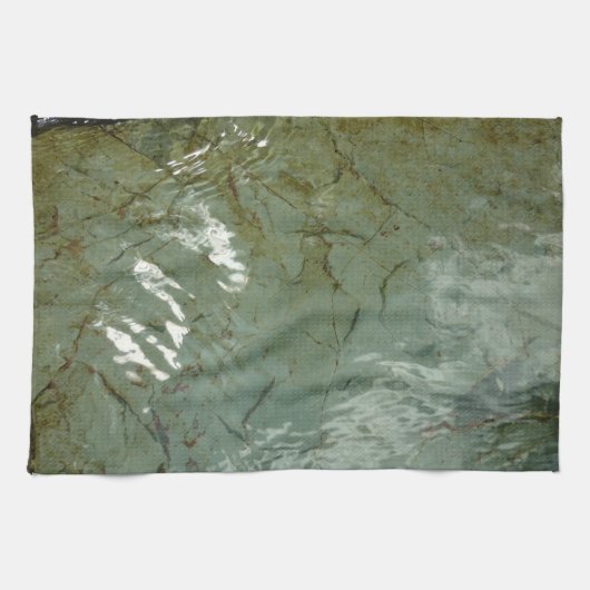 Wasserbedecktes Foto Geschirrtuch (Horizontal)