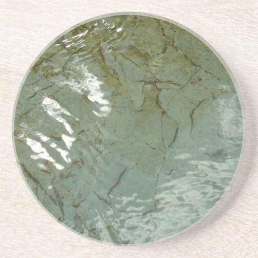 Wasserbedecktes Foto Getränkeuntersetzer (Vorne)