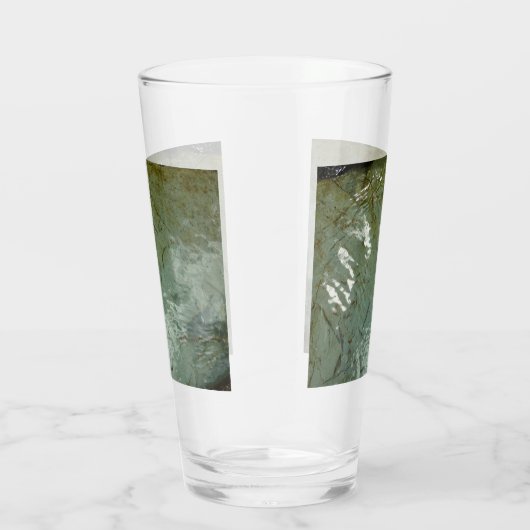 Wasserbedecktes Foto Glas (Rechts)