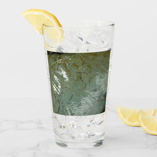 Wasserbedecktes Foto Glas (Vorderseite Ice)