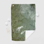 Wasserbedecktes Foto Golfhandtuch (Insitu)