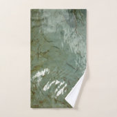 Wasserbedecktes Foto Handtuch (Handtuch)