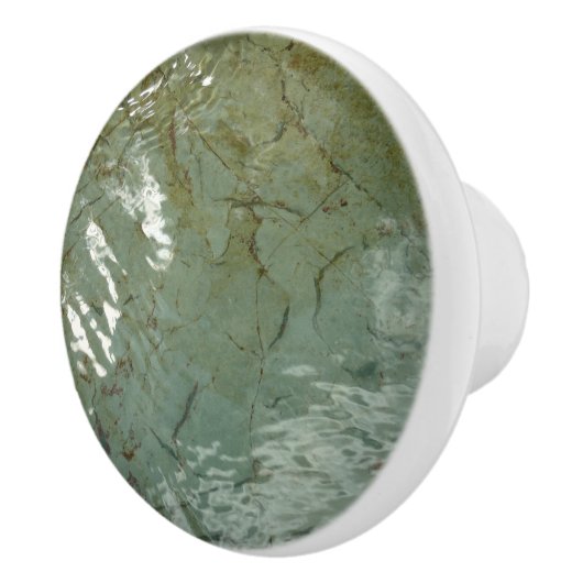 Wasserbedecktes Foto Keramikknauf (Rechts)