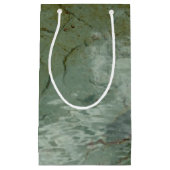 Wasserbedecktes Foto Kleine Geschenktüte (Vorderseite)