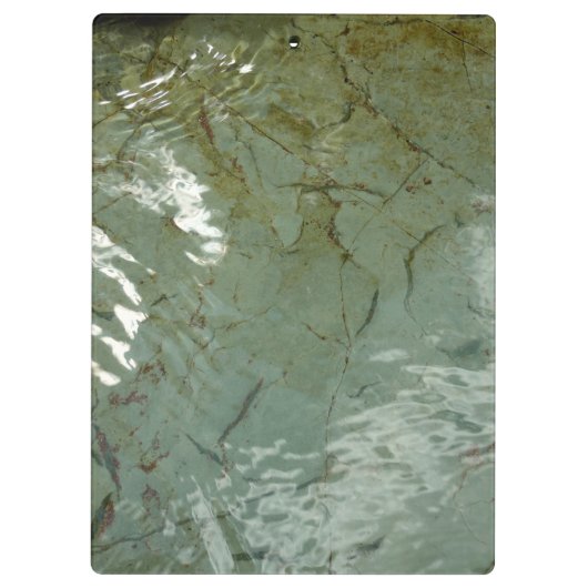 Wasserbedecktes Foto Klemmbrett (Rückseite)