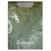 Wasserbedecktes Foto Klemmbrett (Vorderseite)