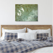 Wasserbedecktes Foto Leinwanddruck (Insitu (Schlafzimmer))