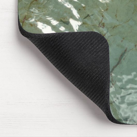 Wasserbedecktes Foto Mousepad (Ecke)