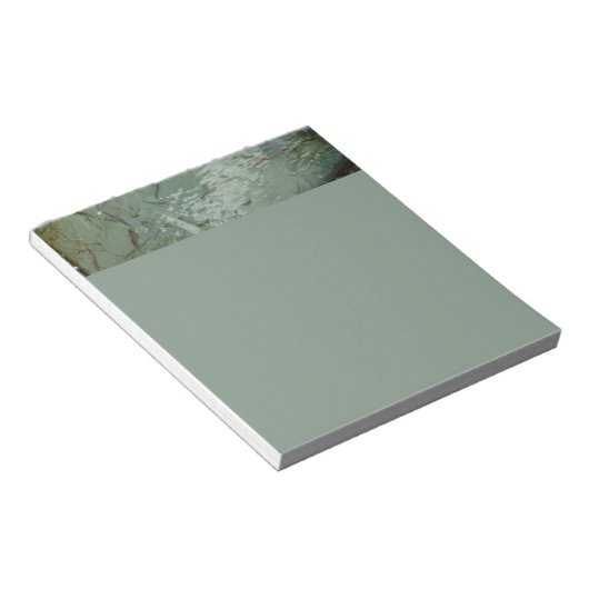 Wasserbedecktes Foto Notizblock (angewinkelt)