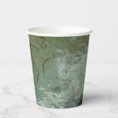 Wasserbedecktes Foto Pappbecher (Rückseite)