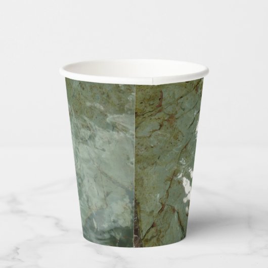 Wasserbedecktes Foto Pappbecher (Rechts)