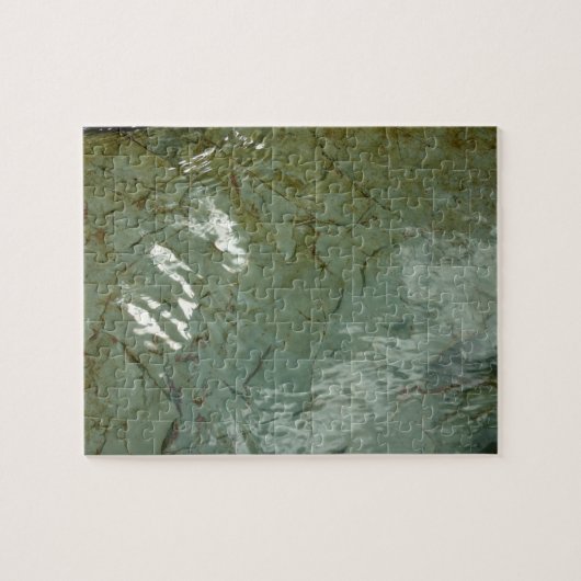 Wasserbedecktes Foto Puzzle (Horizontal)