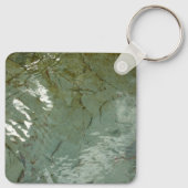 Wasserbedecktes Foto Schlüsselanhänger (Rückseite)