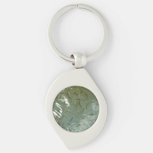 Wasserbedecktes Foto Schlüsselanhänger (Vorderseite)