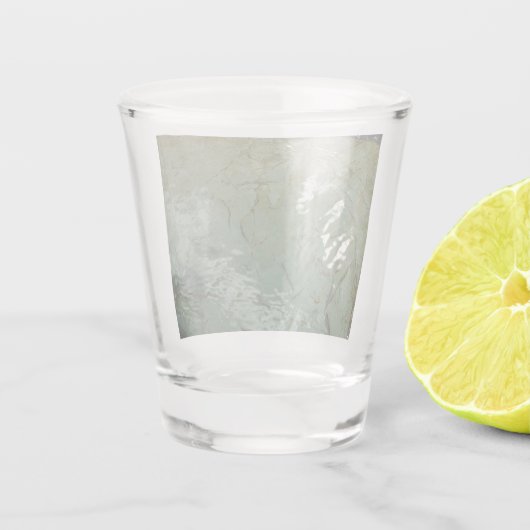 Wasserbedecktes Foto Schnapsglas (Rückseite)