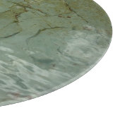 Wasserbedecktes Foto Schneidebrett (Ecke)