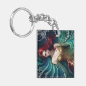 Wasserbett Schlüsselanhänger (Vorderseite links)