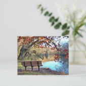 Wasserbild mit Foto Postkarte (Stehend Vorderseite)