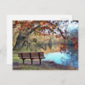 Wasserbild mit Foto Postkarte (Vorne/Hinten)