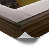 Wasserbild Poster (Ecke)