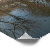 Wasserbild Reflections Poster (Ecke)