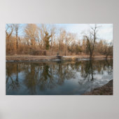 Wasserbild Reflections Poster (Vorne)