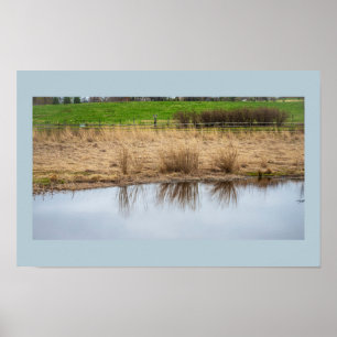 Wasserbild Reflections Poster