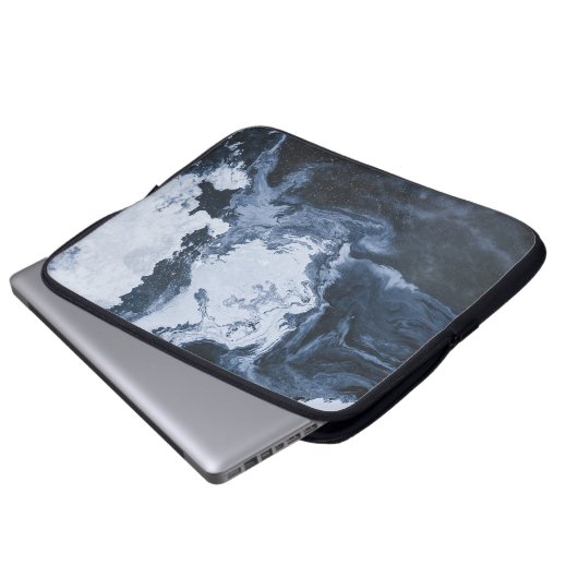 Wasserbildung Laptopschutzhülle (Vorne Knopf)