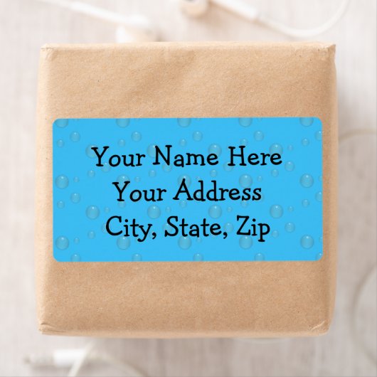 Wasserblasen blau (Insitu)