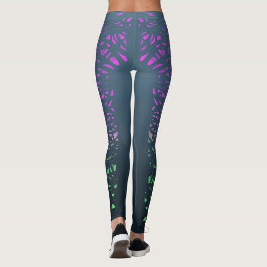 Wasserblasen Leggings (Rückseite)