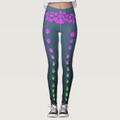 Wasserblasen Leggings (Vorderseite)