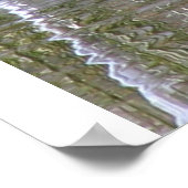 Wasserblasen Poster (Ecke)