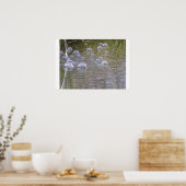 Wasserblasen Poster (Küche)
