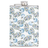 WASSERBLAUE FALL PUMPKINS & AUTUMN BLUME FLACHMANN (Vorderseite)