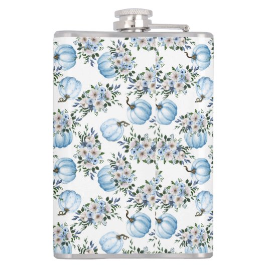 WASSERBLAUE FALL PUMPKINS & AUTUMN BLUME FLACHMANN (Rückseite)