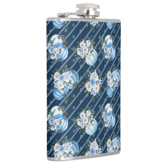 WASSERBLAUE FALL PUMPKINS & AUTUMN BLUME FLACHMANN (Rechts)