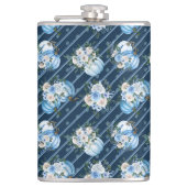 WASSERBLAUE FALL PUMPKINS & AUTUMN BLUME FLACHMANN (Vorderseite)