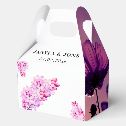 Wasserblume Geschenkschachtel (Vorderseite)