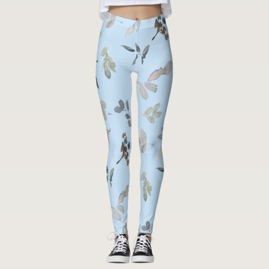 Wasserblume Leggings (Vorderseite)