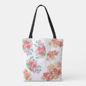 Wasserblume Tasche (Rückseite)