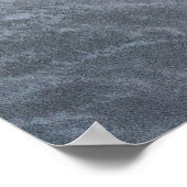 Wasserblutung Poster (Ecke)