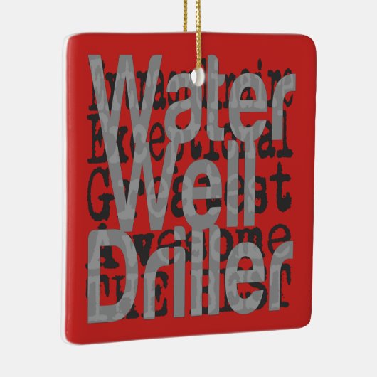 Wasserbohrer Keramikornament (Rechts)