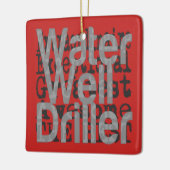 Wasserbohrer Keramikornament (Links)