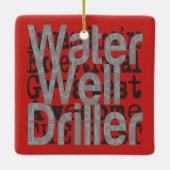 Wasserbohrer Keramikornament (Rückseite)