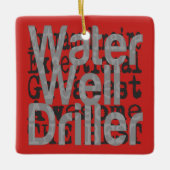 Wasserbohrer Keramikornament (Vorderseite)