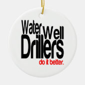 Wasserbohrer machen es besser keramikornament (Vorne)