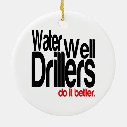 Wasserbohrer machen es besser keramikornament (Hinten)